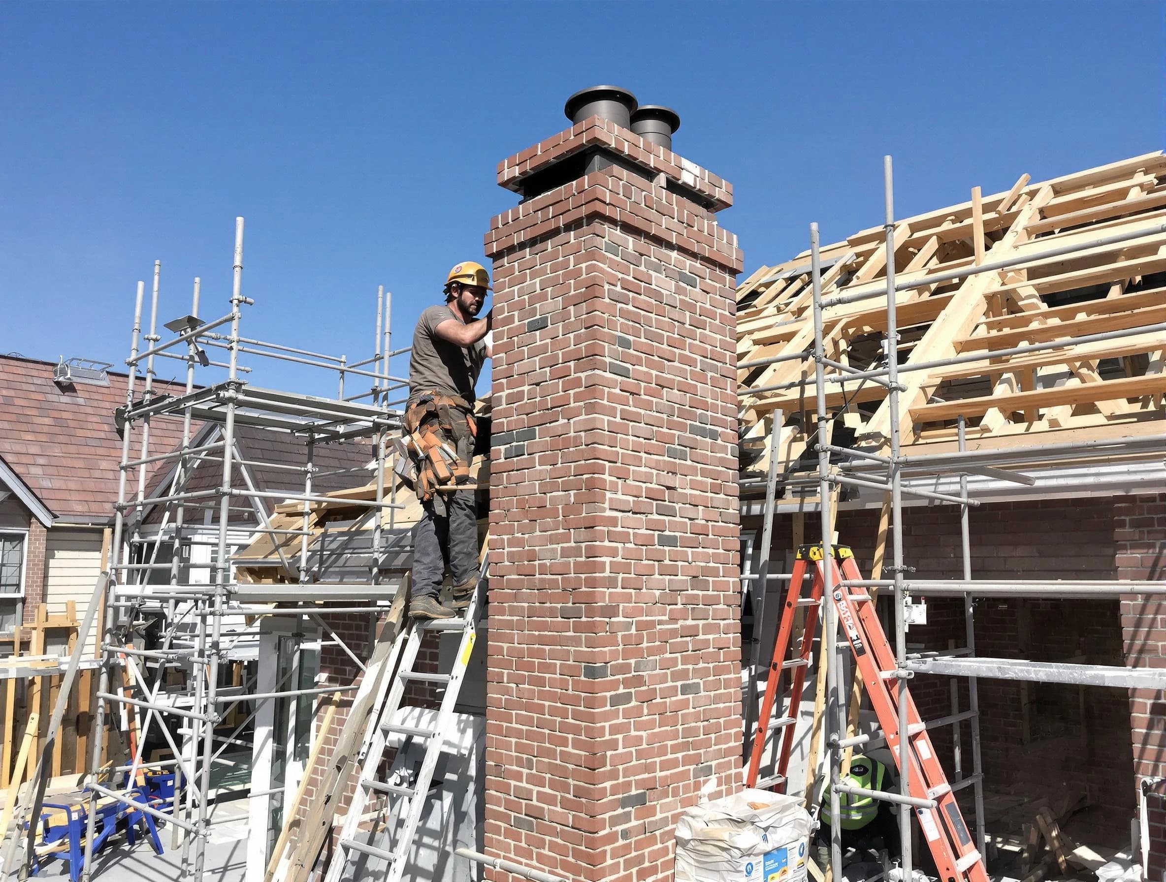 New chimney installation completed by Beverly Chimney Sweep in Beverly, MA