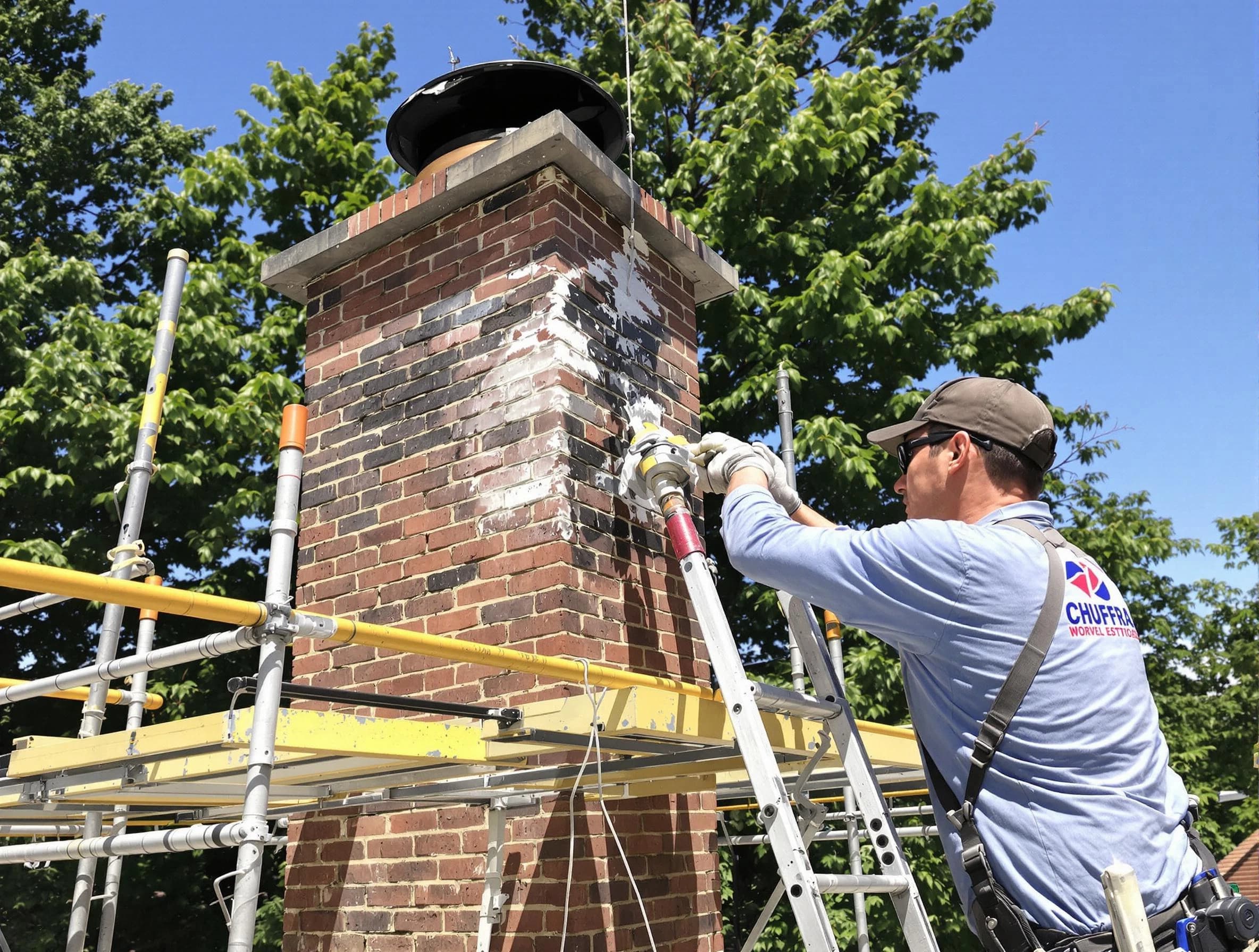 Structural chimney repair by Beverly Chimney Sweep in Beverly, MA