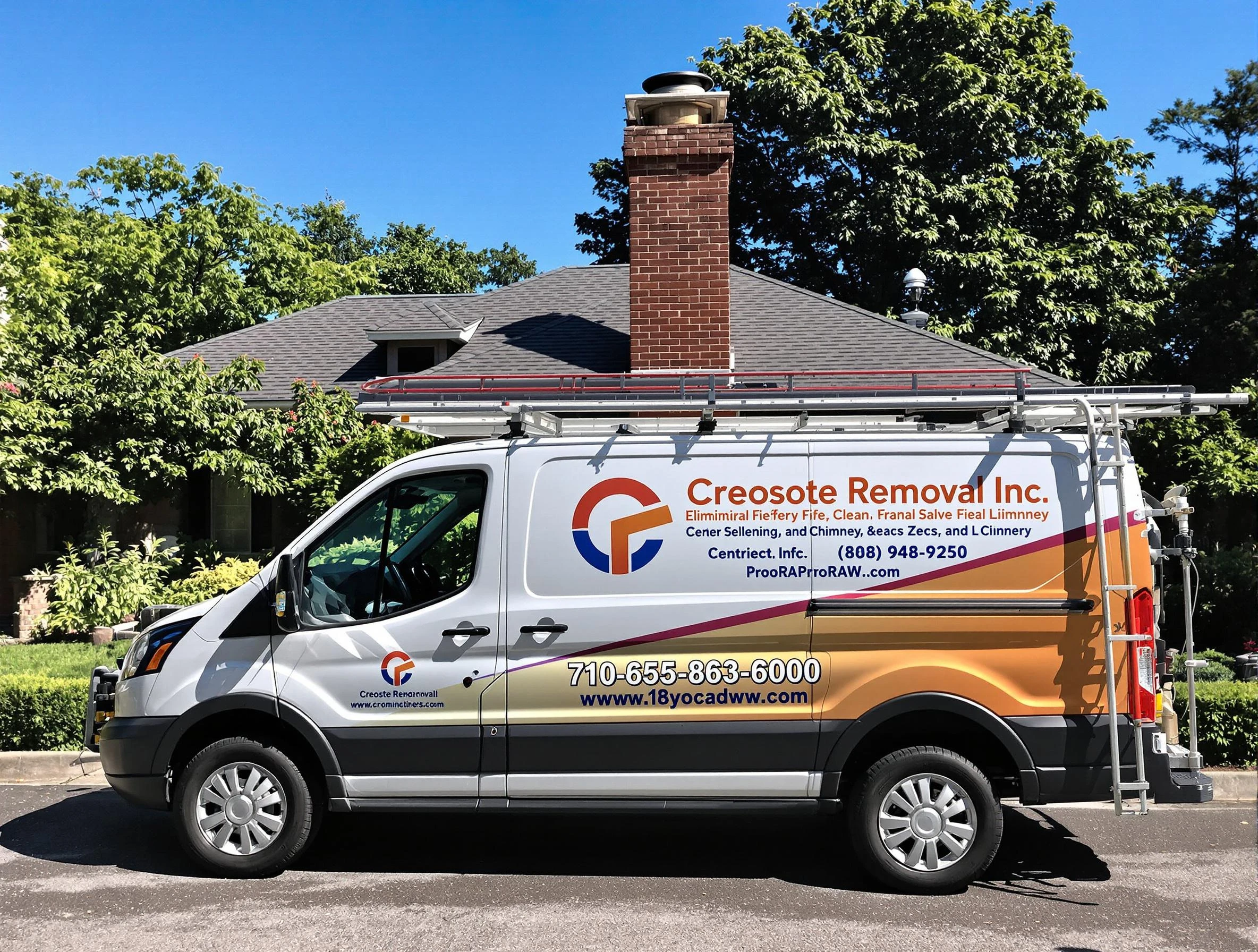 Beverly Chimney Sweep technician removing creosote safely in Beverly, MA